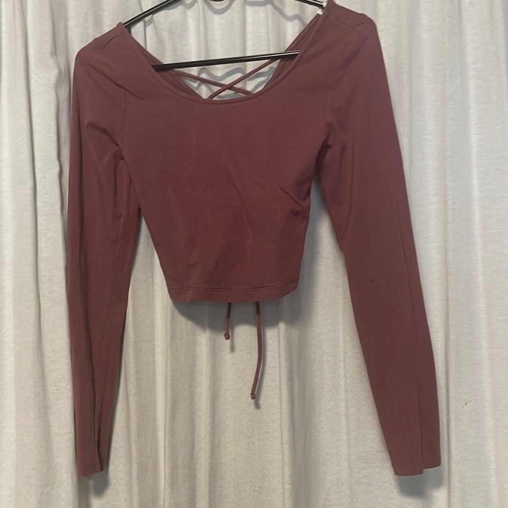 Aeropostale tie back top